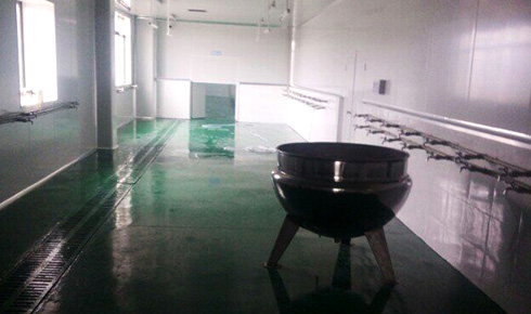 淮口項目廠(chǎng)房裝修工程案例