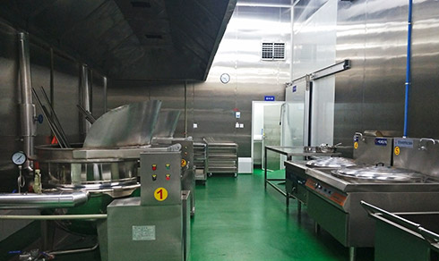 成都劇好吃食品有限公司廠(chǎng)房裝修工程案例